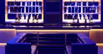 Modern bar setup in The BoTree Ballroom, perfect for events and gatherings.