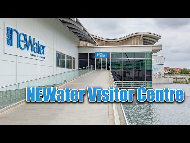 NEWater Visitor Centre: modern venue for sustainable events and workshops, water access.