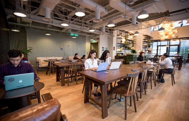 Modern 6-16 Pax Meeting Room at The Hive Carpenter, ideal for workshops and networking events.
