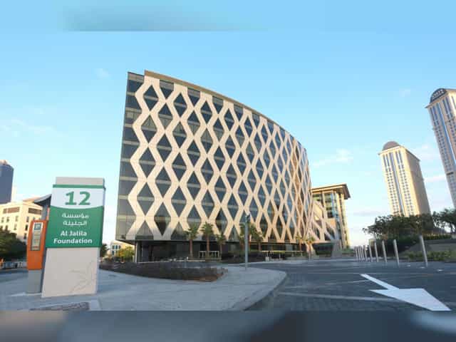 Modern meeting room in Al Jalila Foundation with unique design, ideal for events and conferences.