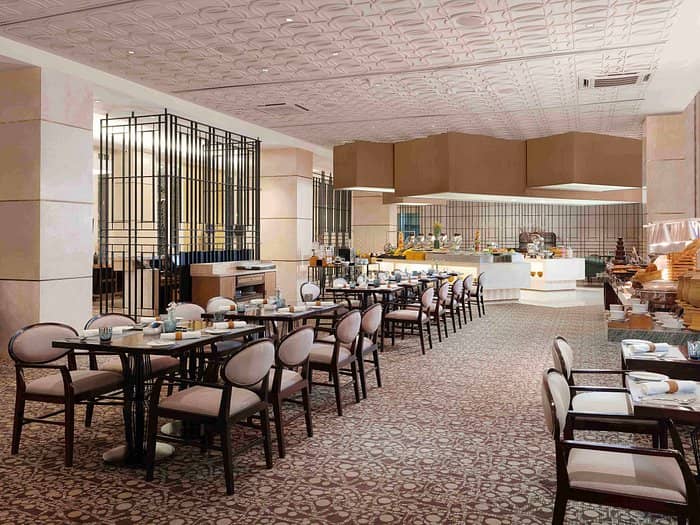 Function Room at The Grove Suites, elegant dining space for upscale events and meetings.
