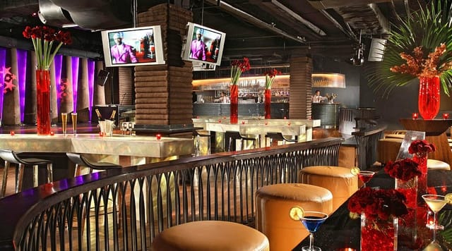 Chic cocktail bar in Bar Indonesia, perfect for mixology events and networking receptions.