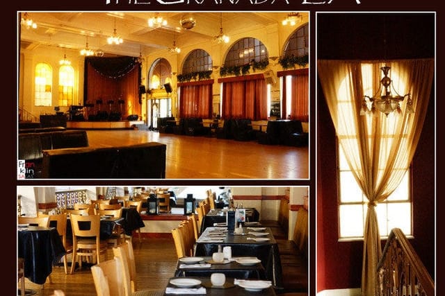 Versatile event space in The Granada with natural light, ideal for gatherings and meetings.