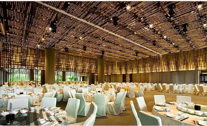 William Pickering Ballroom in Singapore with elegant design, perfect for upscale events.