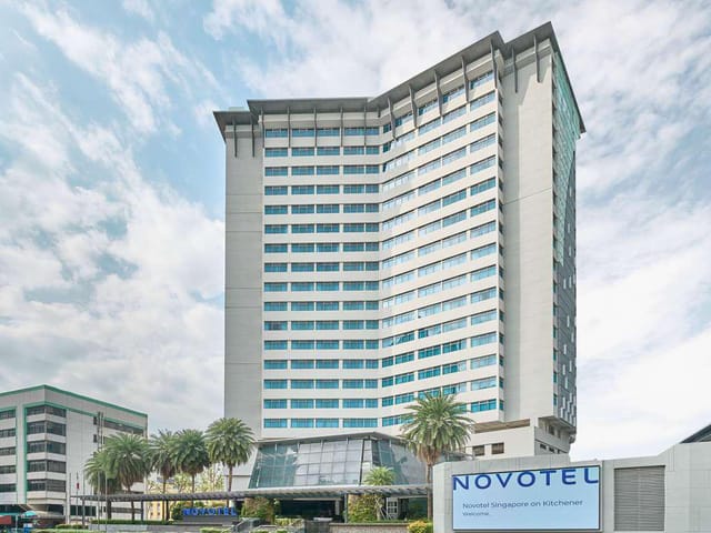 Modern conference room at Novotel Singapore Clarke Quay for corporate events and workshops.