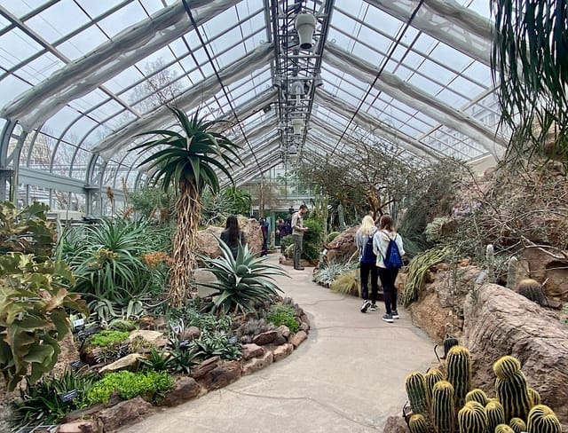 Vibrant Butterfly Garden, lush greenery for unique meetings and events