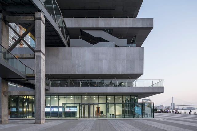 Modern Art Museum Shanghai event space with sleek design, perfect for corporate meetings.