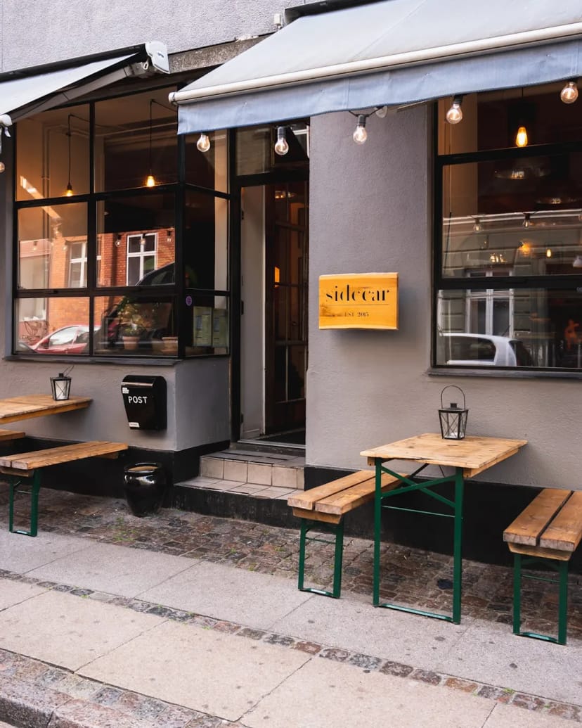 Charming Function Room entrance in Sidecar for intimate gatherings and networking events