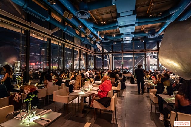 Le Georges, le restaurant-terrasse ...