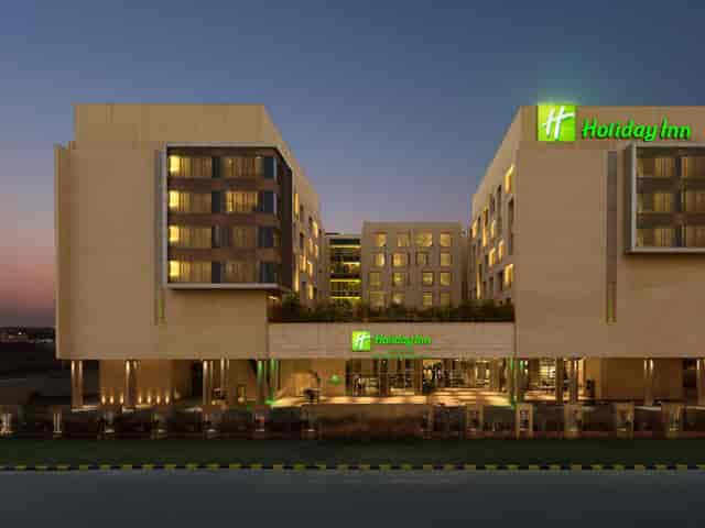 Holiday Inn New Delhi conference center, modern design for corporate events and meetings.