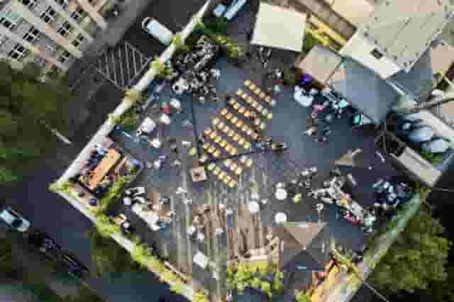Rooftop terrace