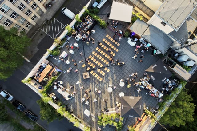 Rooftop terrace