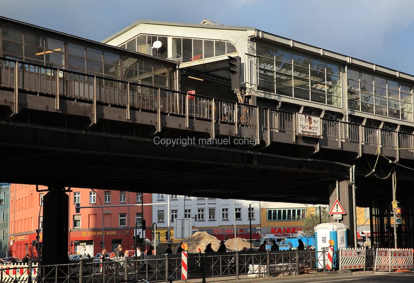 Viaduct in STATION-Berlin: unique urban venue for outdoor events and gatherings.