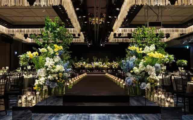 Elegant Garden Terrace at Four Seasons Hotel Seoul, perfect for weddings and events.