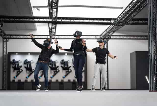 VR Cube at VR City showcasing immersive virtual reality technology for events and activations.
