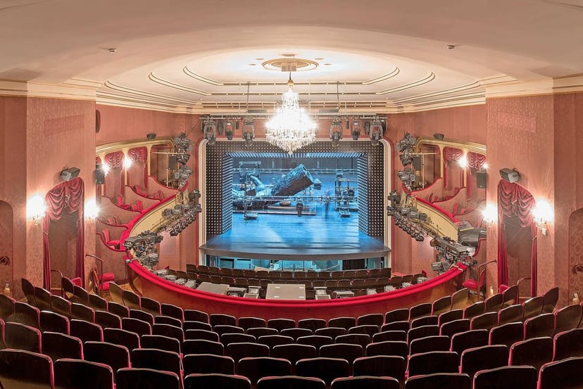 Pfauensaal theater in Schauspielhaus Zürich with elegant seating for events and performances.