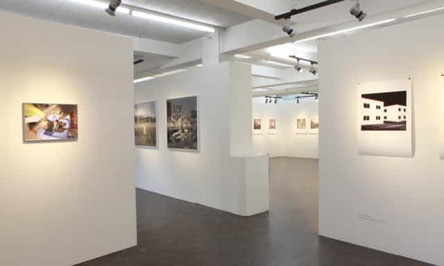 Darkroom at Photobastei, a versatile gallery space for art exhibitions and events.