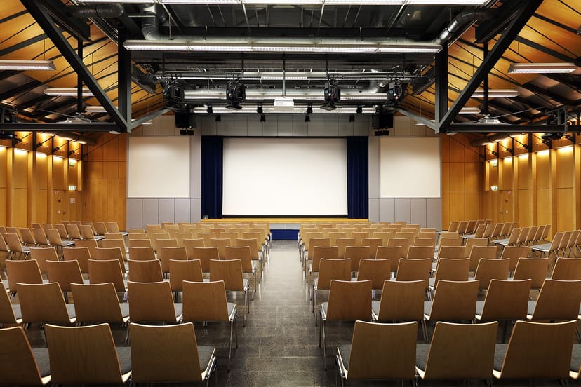 Auditorium in Technopark Zürich, spacious event space for conferences and presentations