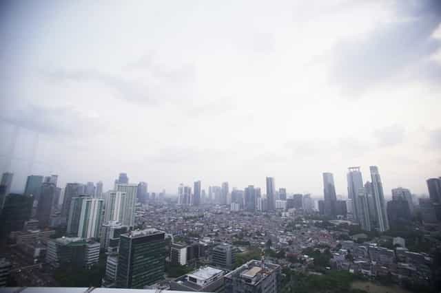 Anthurium Lounge skyline view for upscale corporate events and networking.