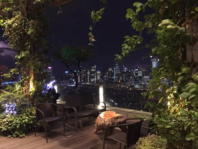 Terrarium Rooftop at The Imperium: lush greenery, skyline views for upscale events.