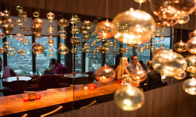 Elegant Smokers Lounge at CLOUDS Kitchen, ideal for upscale networking and celebrations.