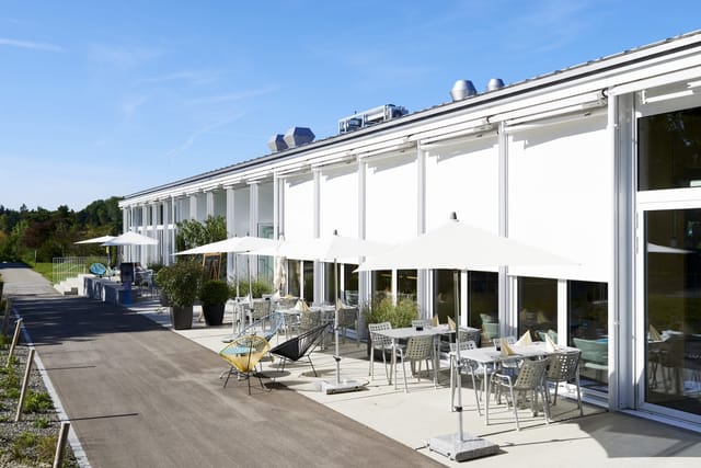 Outdoor banquet hall at Restaurant Bellavista, ideal for casual and formal events.
