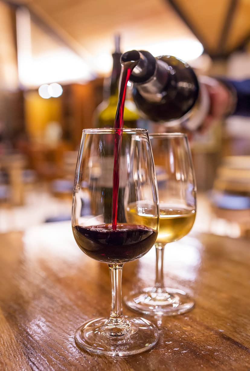 Sophisticated wine service at AnaMiRa Wine Club for elegant event planning.