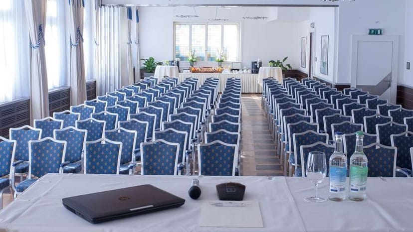 Conference room in Hotel Krone Unterstrass, perfect for seminars and workshops.