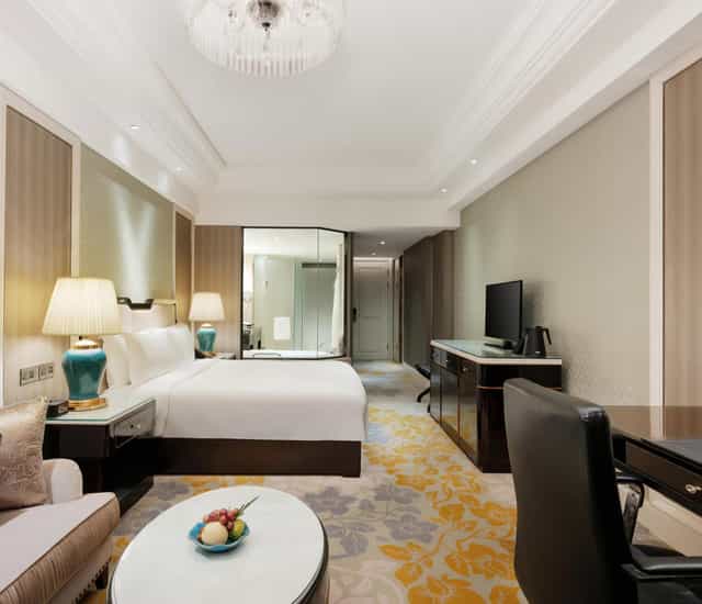 Modern hotel room at InterContinental Chengdu, ideal for small meetings and events.