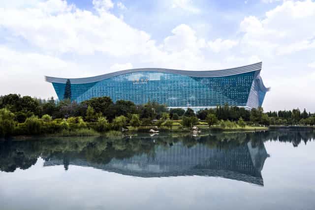 Modern conference center at InterContinental Chengdu, ideal for events and gatherings.