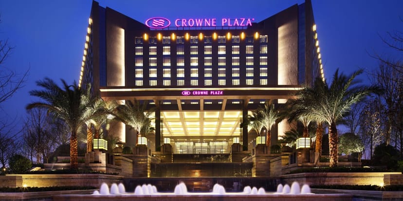 Conference Hall at Crowne Plaza Chengdu, modern architecture for corporate events.