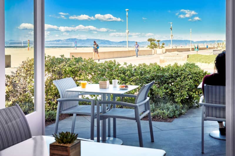 Strand Cafe & Patio at Beach House Hotel, ideal for outdoor events with scenic views.