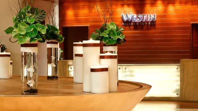 Function Room 4+5 at The Westin Guangzhou, elegant lobby for networking events.