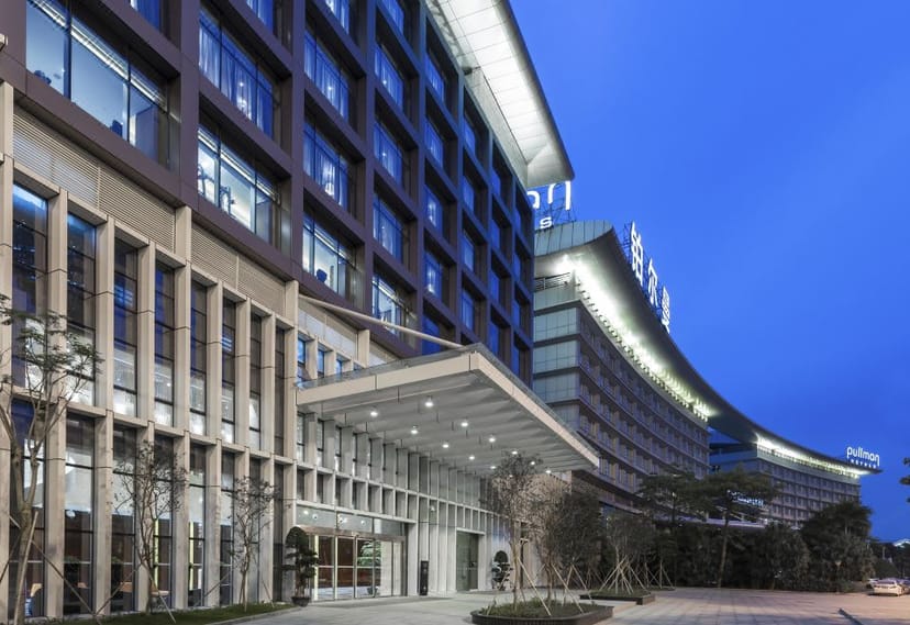 Pullman Guangzhou Baiyun Airport Grand Ballroom - modern venue for conferences and events.