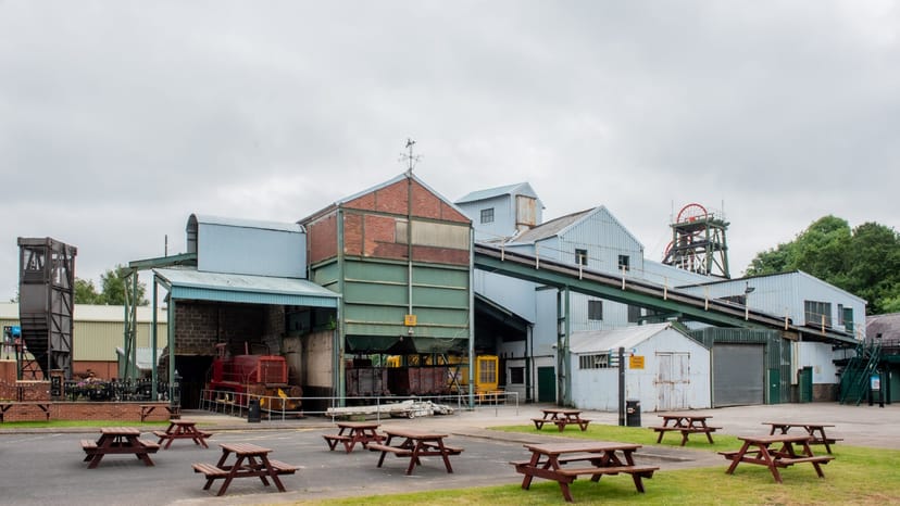 Caphouse Suite: rustic venue for corporate events and gatherings at a repurposed coal site.