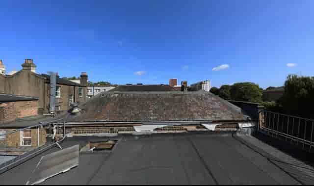 Rooftop view of Dollhouse Ingrid Kraftchenko, ideal for unique outdoor events and gatherings.