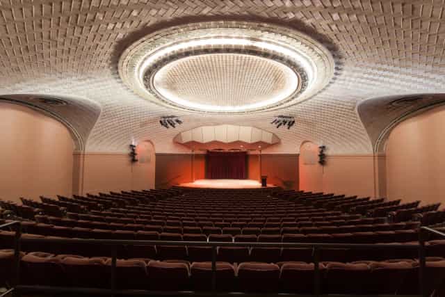 Spacious auditorium at U.S. National Arboretum, ideal for events and performances.