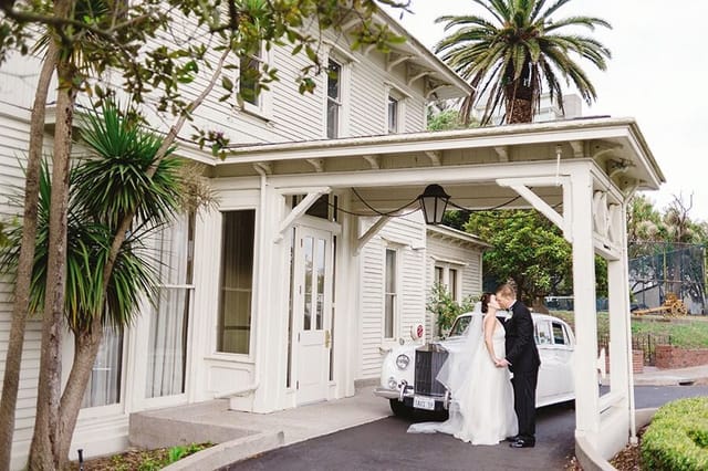 Charming Funston Room venue with elegant architecture, perfect for weddings and events.