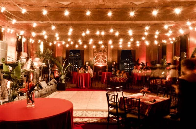 Art Deco dining space at City Club of San Francisco, ideal for upscale events and gatherings.