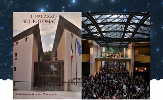 Embassy events at modern Palazzo sul Potomac, ideal for galas and conferences.