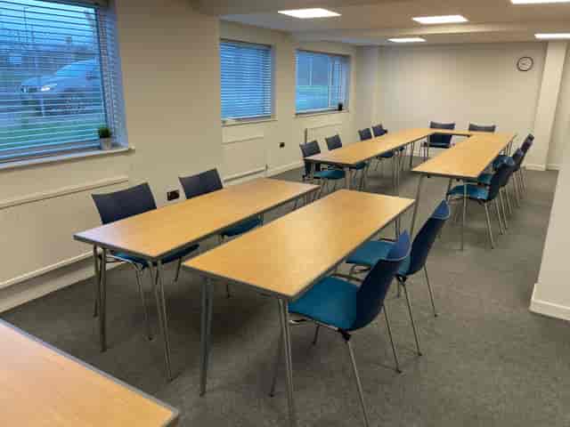 Well-organized Riverside Conferencing Room 6, perfect for workshops and training sessions.