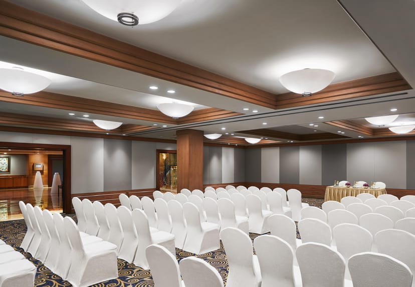 Elegant event space at Vivanta By Taj, ideal for conferences and weddings.