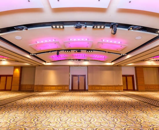 Versatile event space at Vivanta By Taj, ideal for conferences and galas.