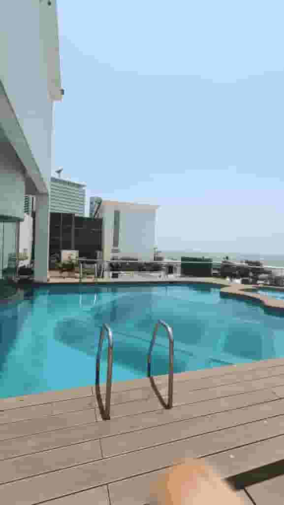 Rooftop pool