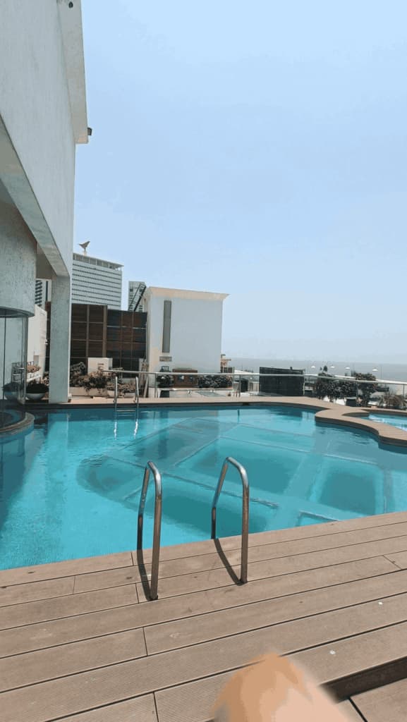 Rooftop pool