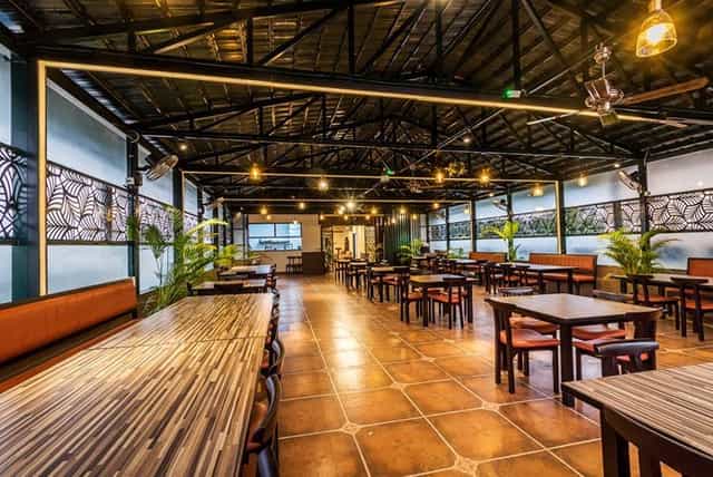 Tandoor Restaurant Banquet Hall, spacious venue with modern decor for corporate events.