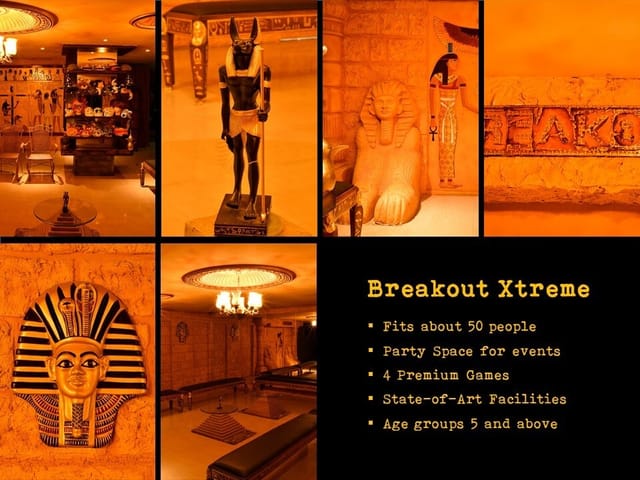 Escape room venue with themed décor, ideal for corporate and social events.