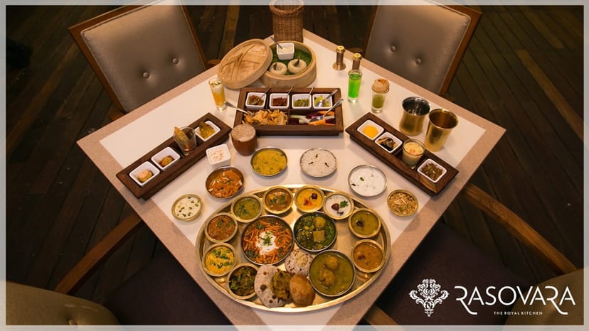 Elegant banquet table in Royal Kitchen for cultural events and corporate gatherings.