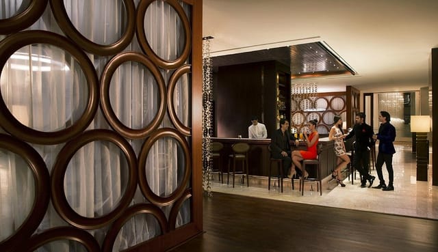 UNO Izakaya at JW Marriott Bengaluru, chic venue for upscale meetings and cocktail events.