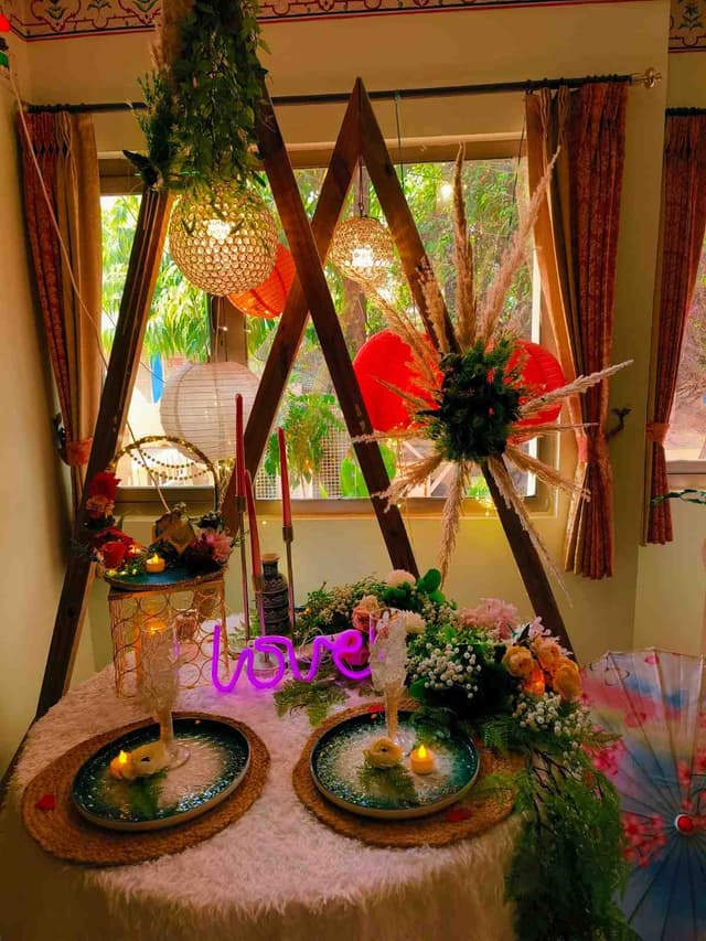 Private Peacock Garden Restro Lounge